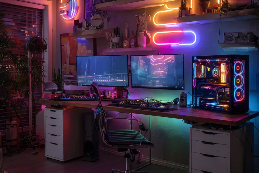 Retro Pixel Art Clock